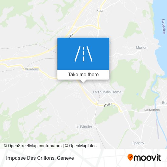 Impasse Des Grillons map