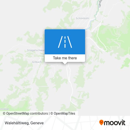 Walehältiweg map