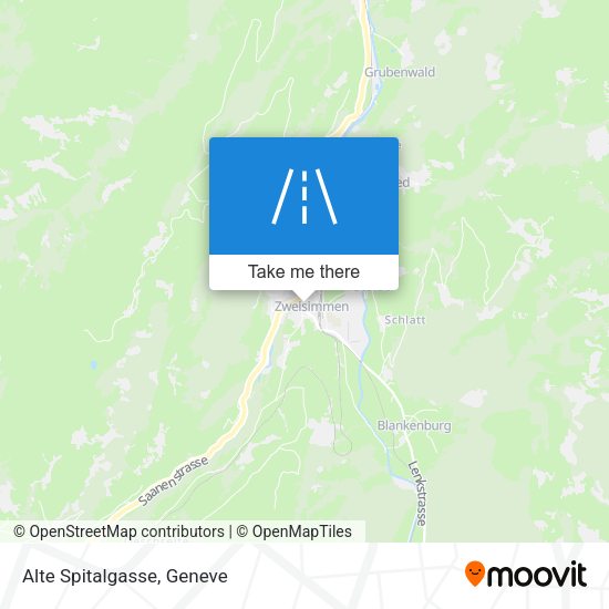Alte Spitalgasse map