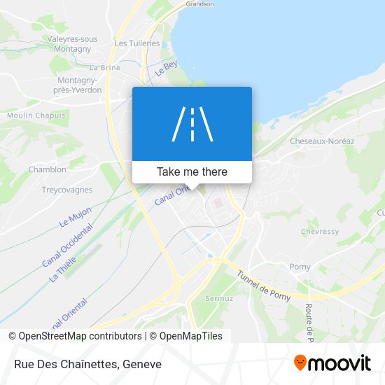 Rue Des Chaînettes map