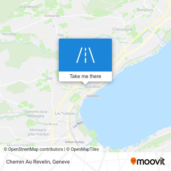Chemin Au Revelin map