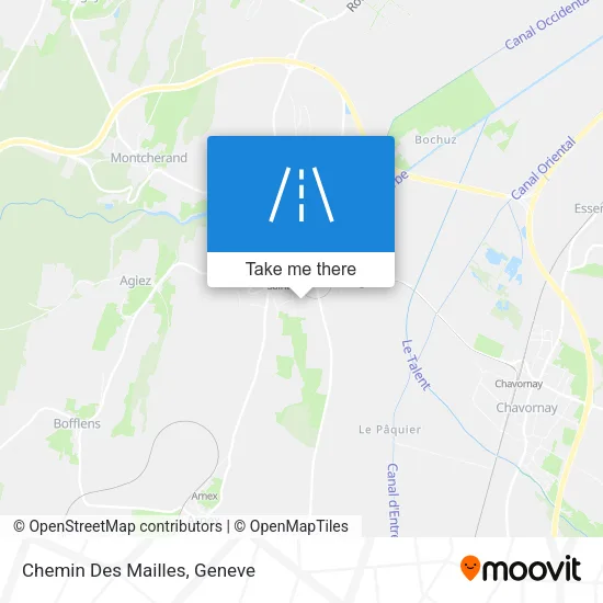 Chemin Des Mailles map