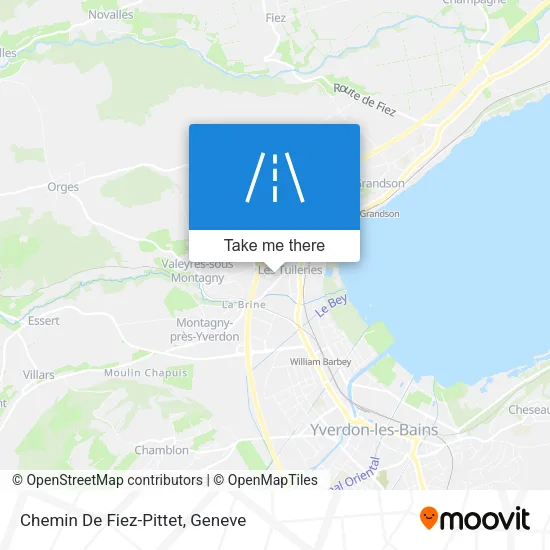 Chemin De Fiez-Pittet map