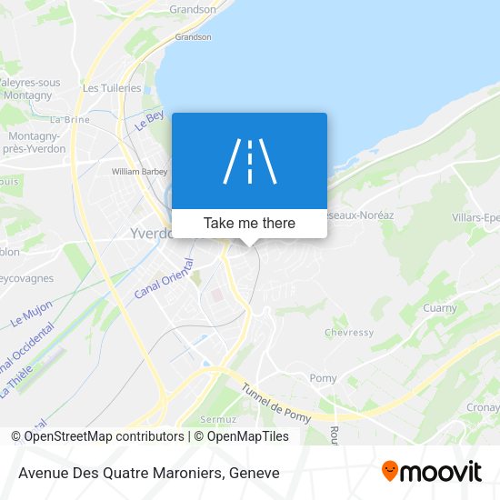 Avenue Des Quatre Maroniers map