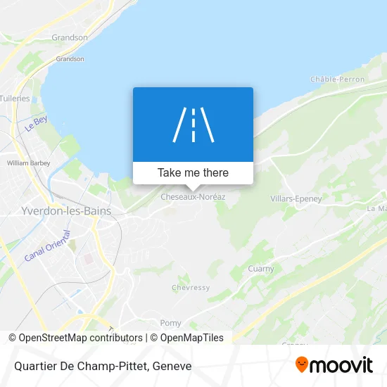 Quartier De Champ-Pittet map