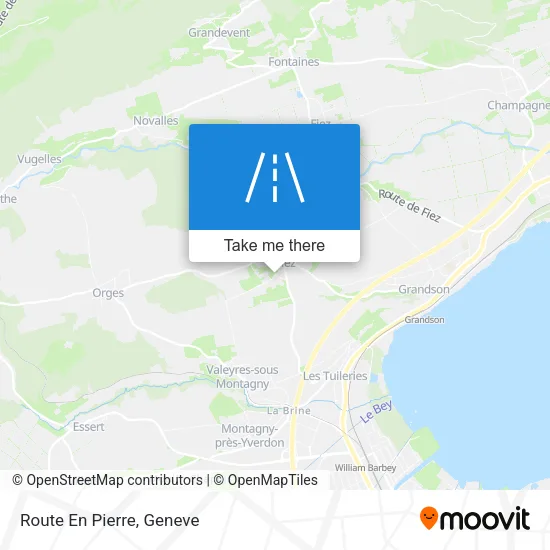 Route En Pierre map