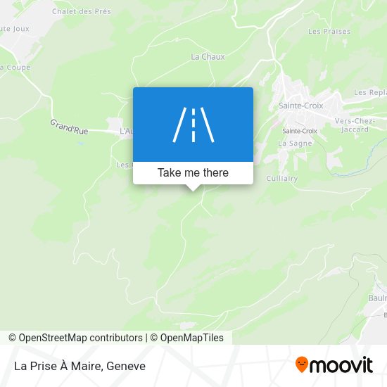 La Prise À Maire map