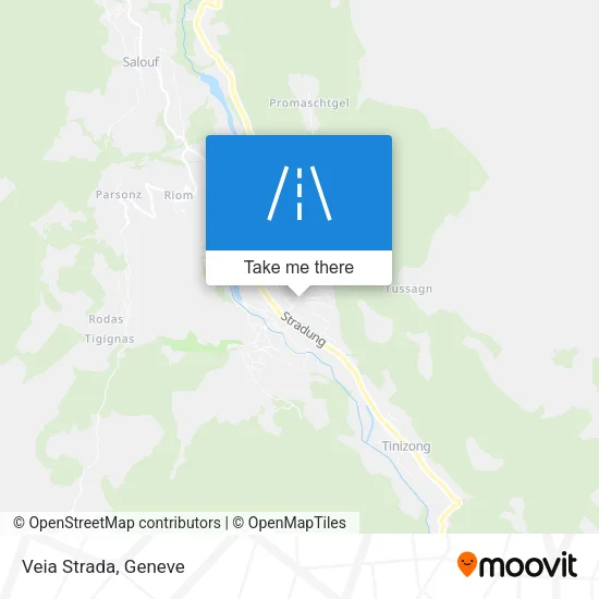 Veia Strada map