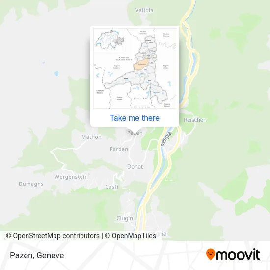Pazen map