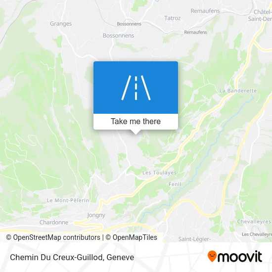 Chemin Du Creux-Guillod map