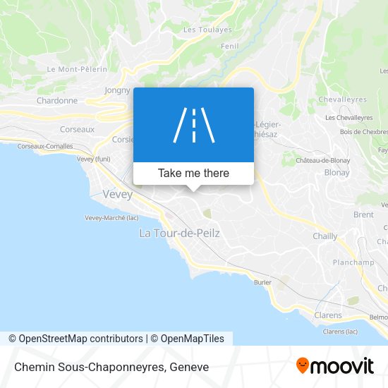 Chemin Sous-Chaponneyres map