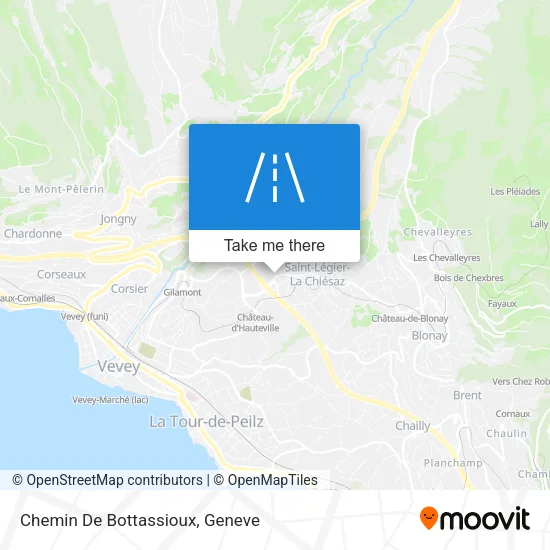Chemin De Bottassioux map