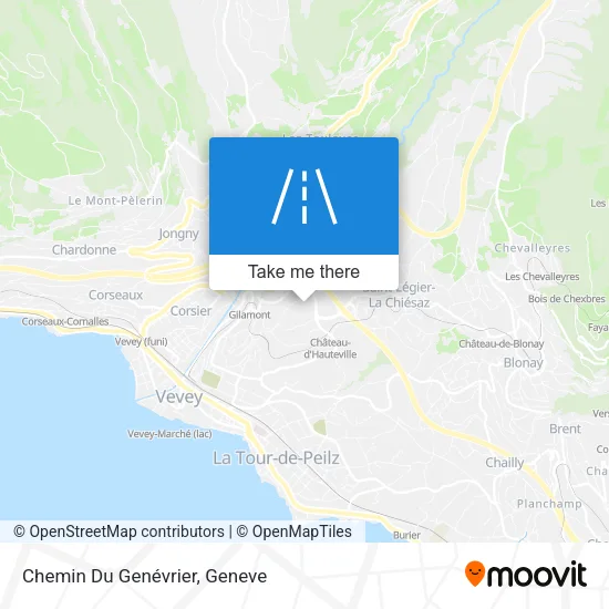 Chemin Du Genévrier map