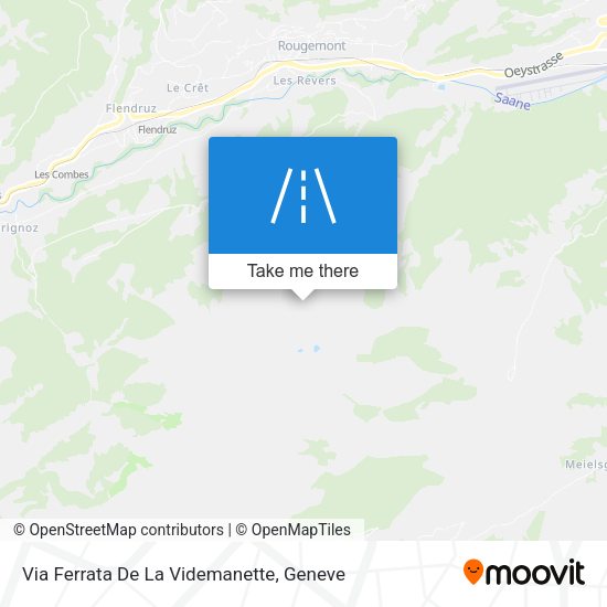 Via Ferrata De La Videmanette map