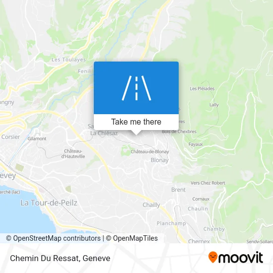 Chemin Du Ressat map