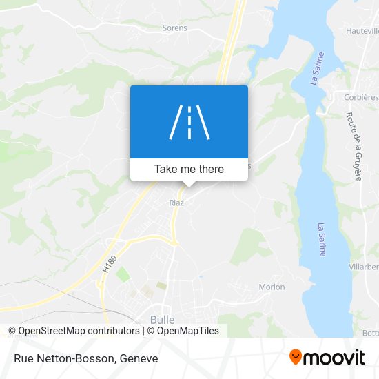 Rue Netton-Bosson map