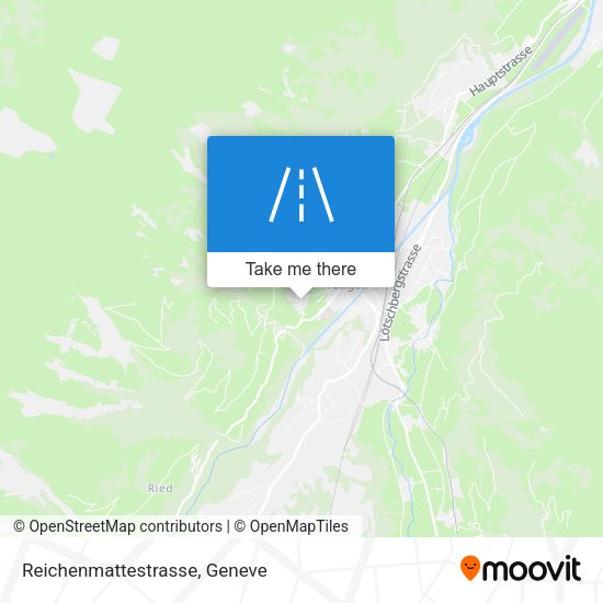 Reichenmattestrasse map