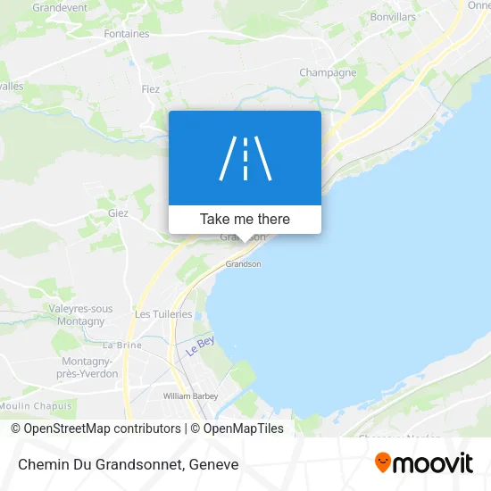 Chemin Du Grandsonnet map