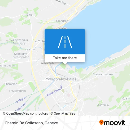 Chemin De Collesano map