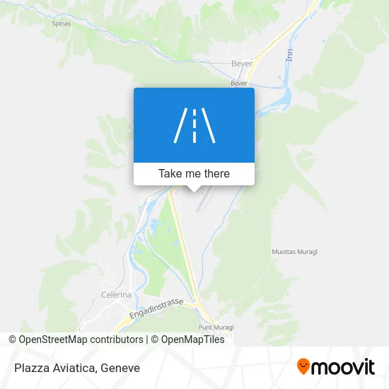 Plazza Aviatica map
