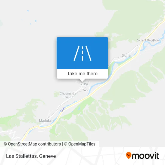 Las Stallettas map