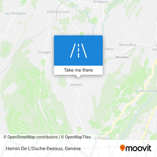 Hemin De L'Ouche-Dessus map