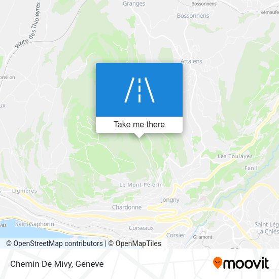 Chemin De Mivy map