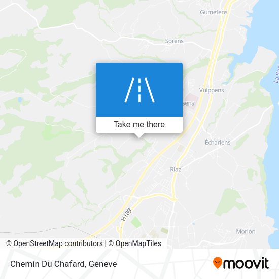 Chemin Du Chafard map