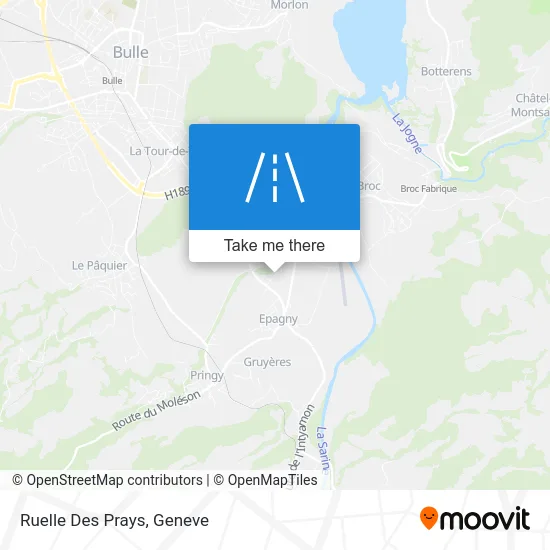 Ruelle Des Prays map