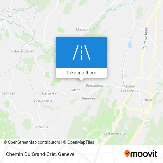 Chemin Du Grand-Crêt map