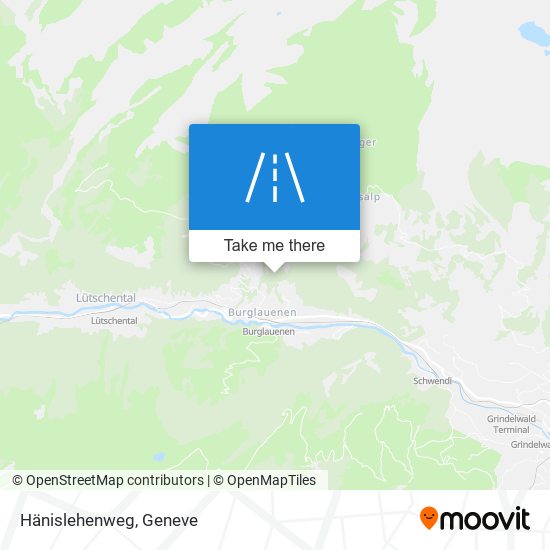 Hänislehenweg map