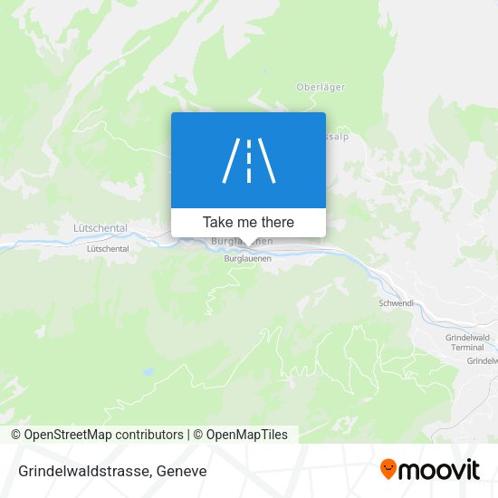 Grindelwaldstrasse map