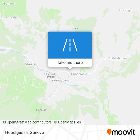Hubelgässli map
