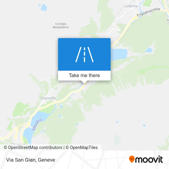 Via San Gian plan