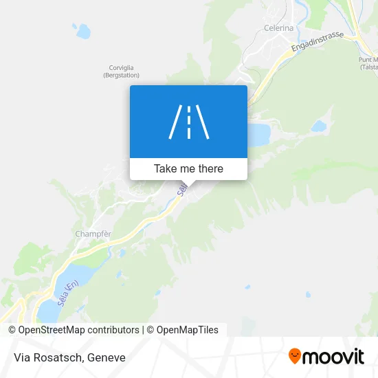 Via Rosatsch plan
