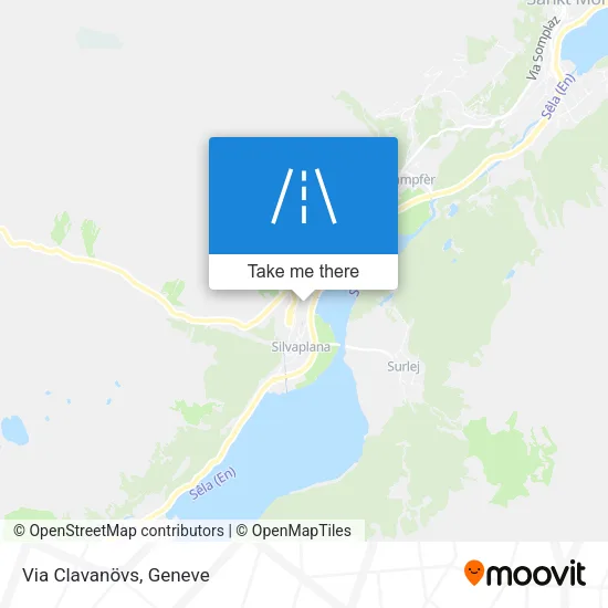 Via Clavanövs map