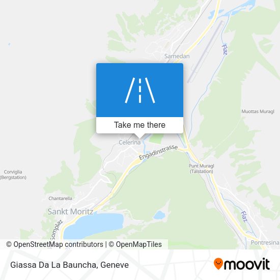 Giassa Da La Bauncha map