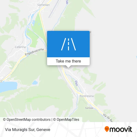 Via Muragls Sur map