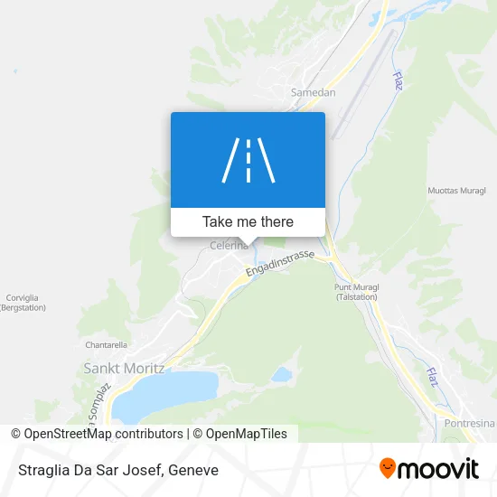 Straglia Da Sar Josef map