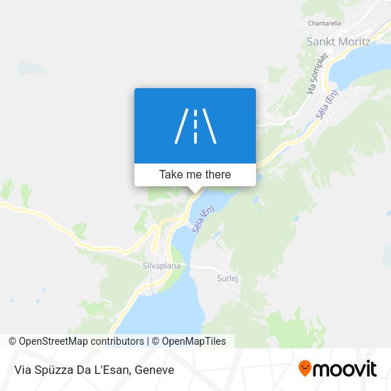 Via Spüzza Da L'Esan map