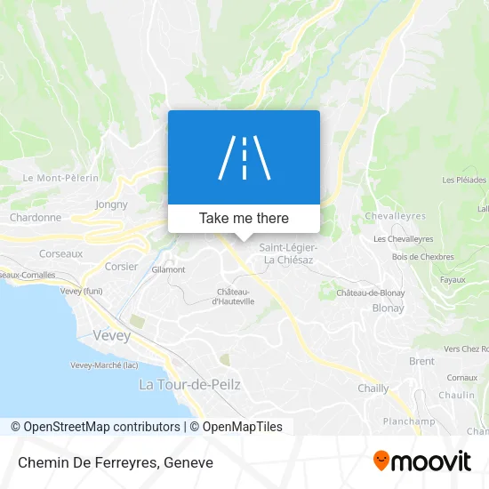 Chemin De Ferreyres map