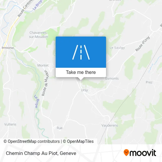 Chemin Champ Au Piot map