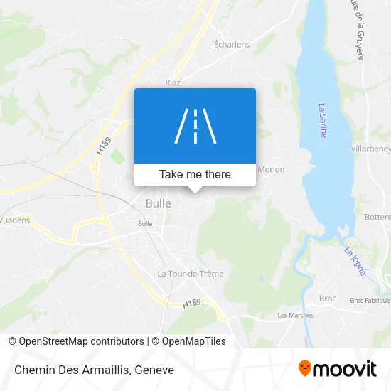 Chemin Des Armaillis map