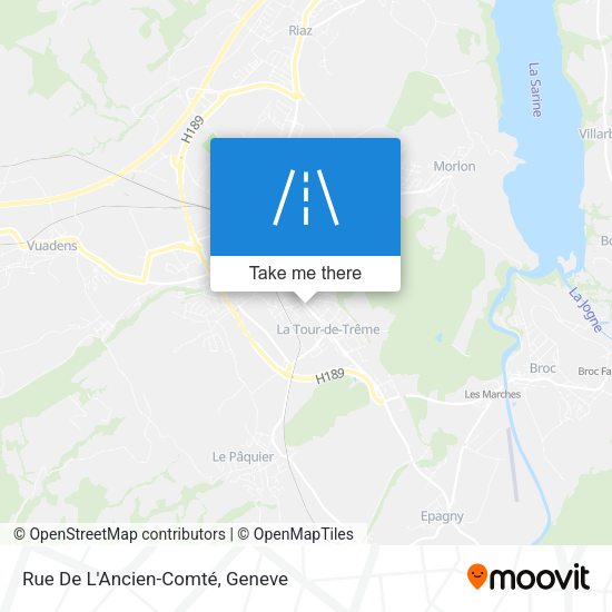 Rue De L'Ancien-Comté map