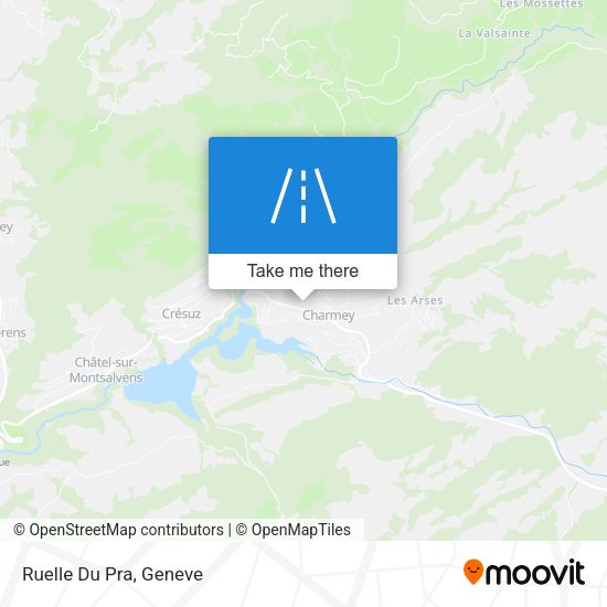 Ruelle Du Pra map