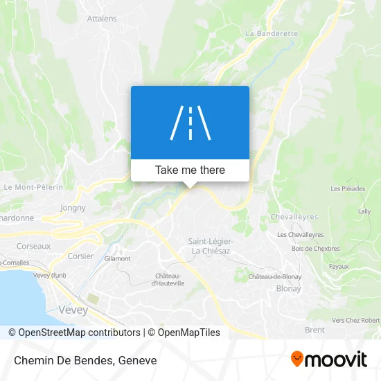 Chemin De Bendes map