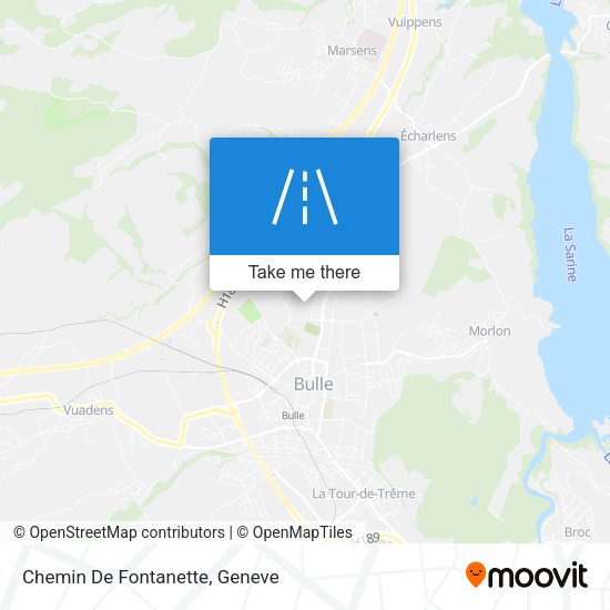 Chemin De Fontanette map
