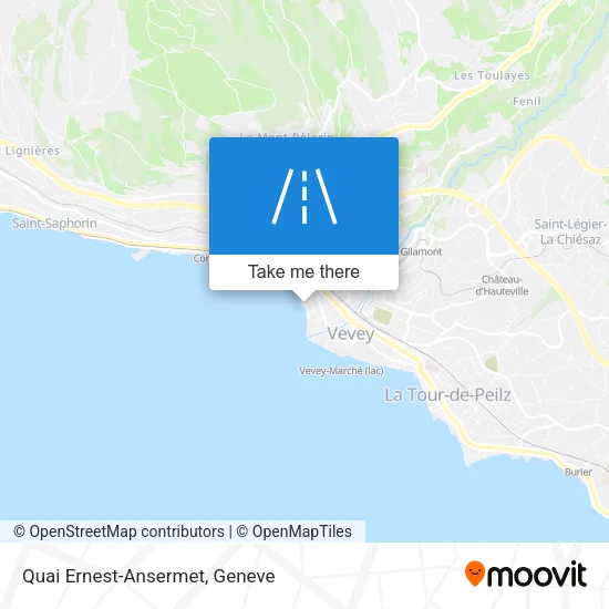 Quai Ernest-Ansermet map