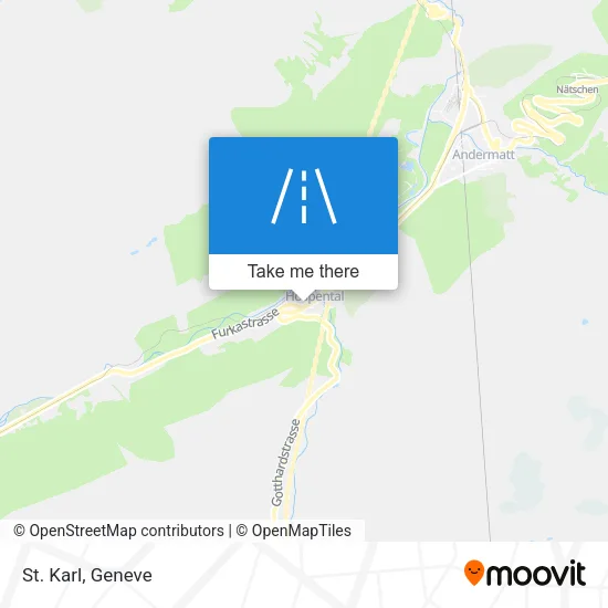 St. Karl map