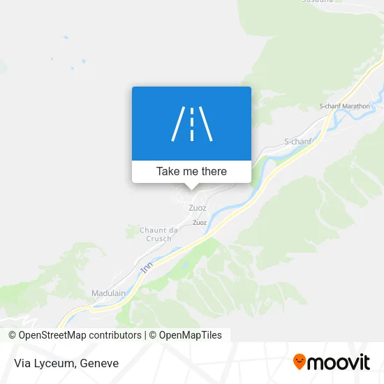 Via Lyceum map
